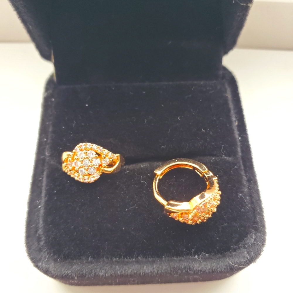 Beautiful Earrings 10k Gold Plated